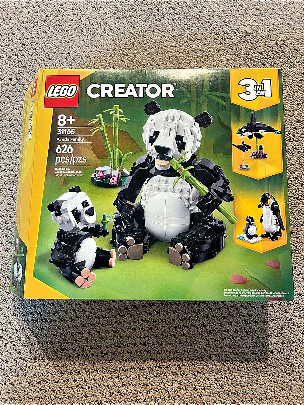LEGO Creator Panda Family 31165 Building Set